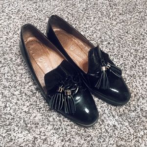 Jeffrey Campbell Patent Leather Black Loafers